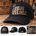 F*ck Your Feelings Leather Patch Hat