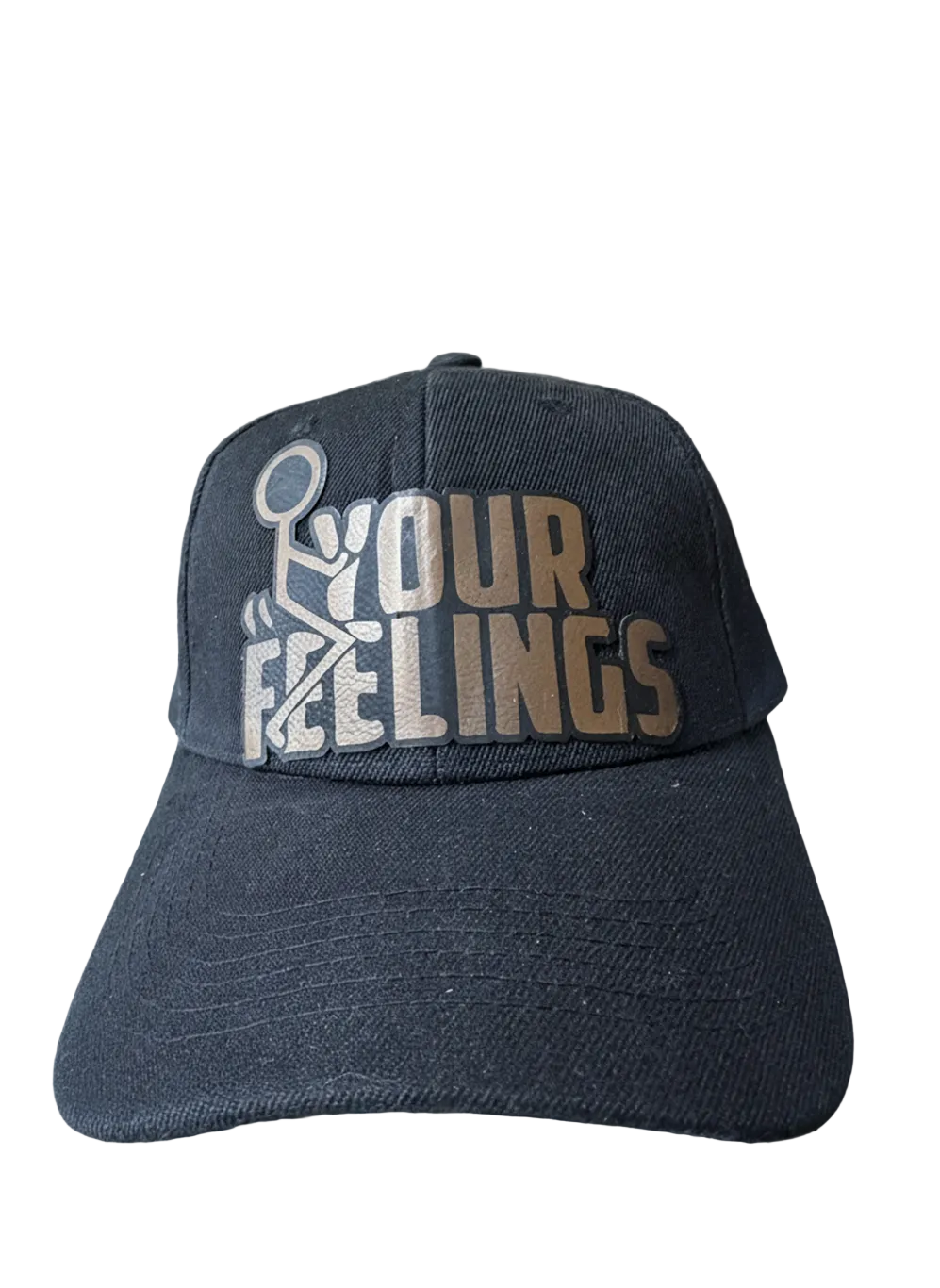 F*ck Your Feelings Leather Patch Hat